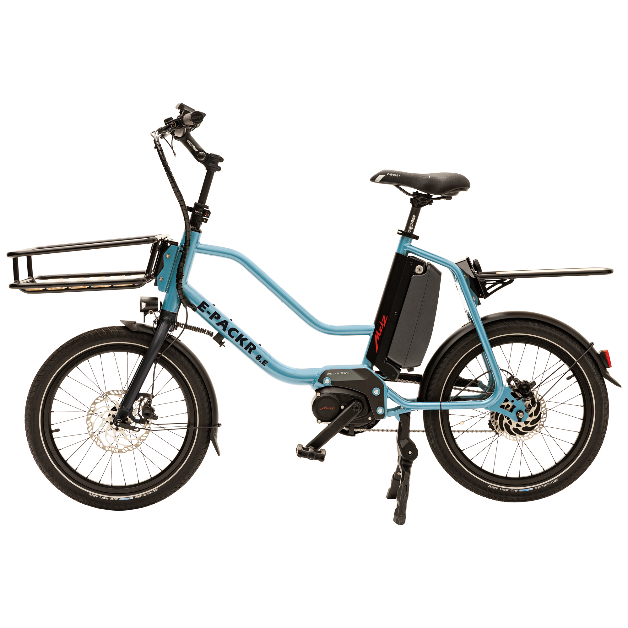 Metz E-Packer 8.E in hellblau