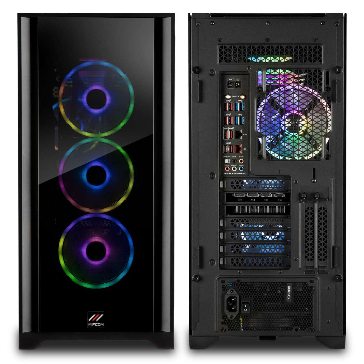 Mifcom Gaming PC Core i9-13900K - RTX4090 | Gaming PCs | Gaming ...