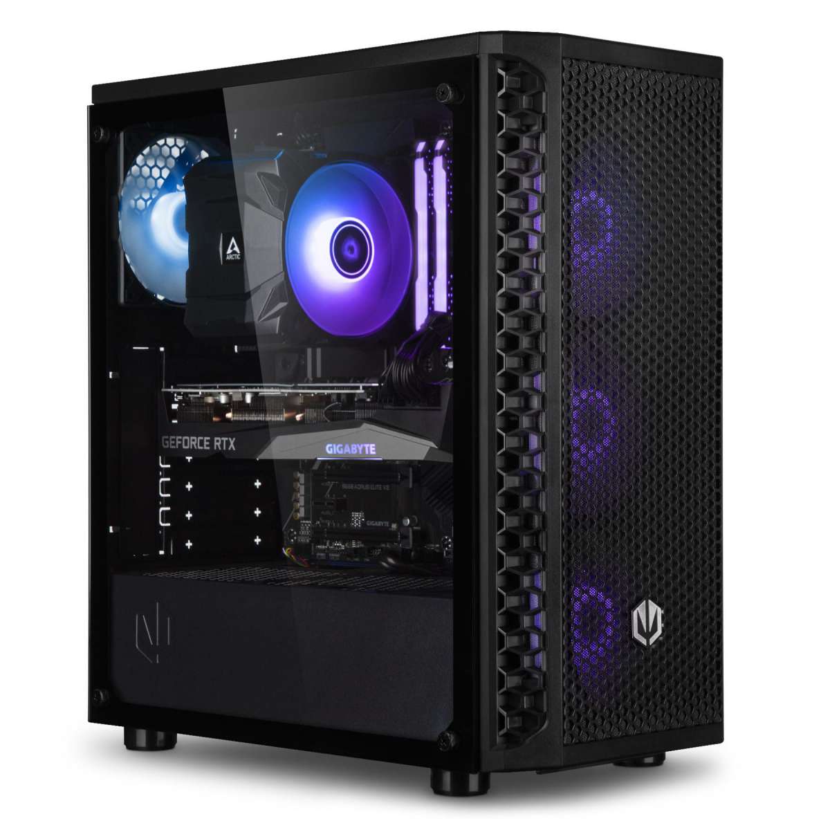 Mifcom Gaming PC Intel Core i5-13600K - RTX 4060 | Gaming PCs | Gaming ...