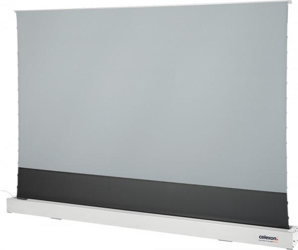 celexon CLR HomeCinema UST elektrische Boden-Hochkontrastleinwand 120&quot;, 265 x 149cm - weiß